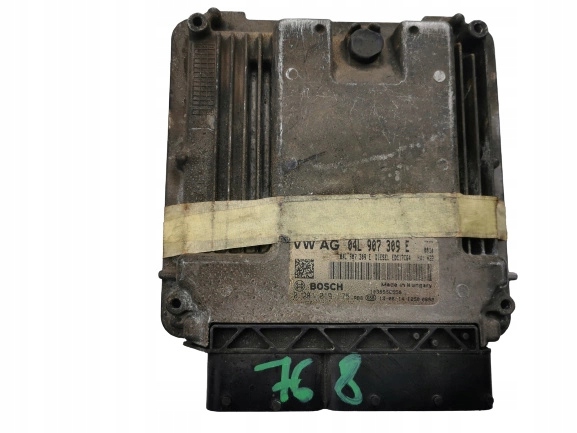 фото №1, Vw golf 1.6tdi 0281019175 04l907309e комп'ютер ecu