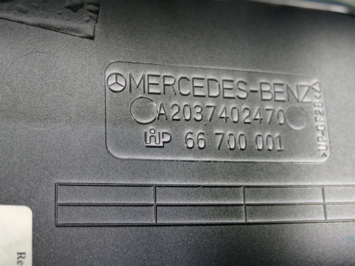 фото №16, Mercedes clc w203 кришка багажника голий 197 10r