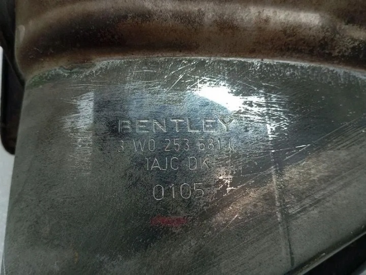 фото №7, Глушник вихлоп bentley continental gt w12 3w0253681c наконечник захисні накладки