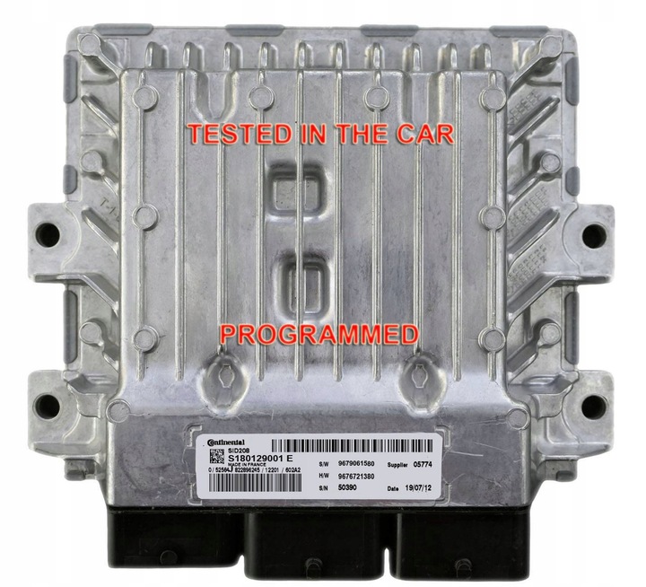 фото №1, Блок керування / модуль ecu fiat ducato 9676721380 s180129001e програмування