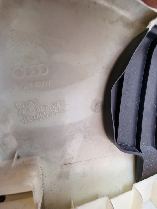 фото №10, Обшивка стійка ліві audi b8 rs4 8k0867281c
