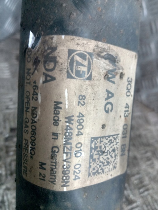 фото №6, Vw passat b8 поворотный кулак правая macpherson 1.6 tdi 3q0413031bn