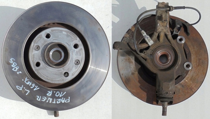 фото №1, Peugeot partner ii 1.6 hdi поворотна опора ліва перед