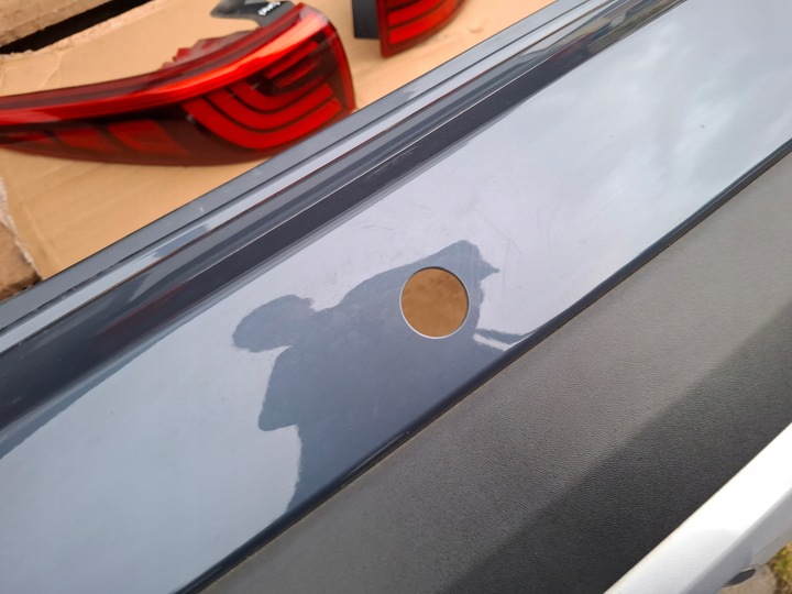 фото №7, Kia sportage iv 4 15-18 комплектний зад бампер кришка gt-line d7 сірий