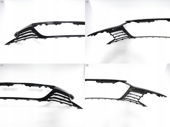 фото №14, Audi e-tron gt rs 4j3 20-24 решётка планка накладка решётка радиатора na бампер перед