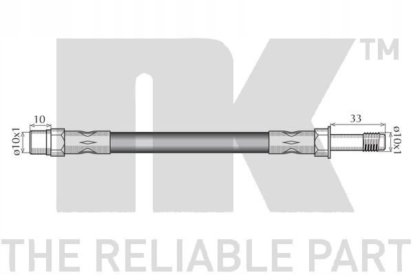 фото №10, Nk 854830 шланг тормозной гибкий