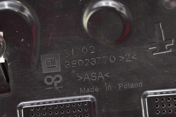 фото №10, Спойлер спойлер спойлер z176 39023770 opel astra 5 v k 5d hb 15-20