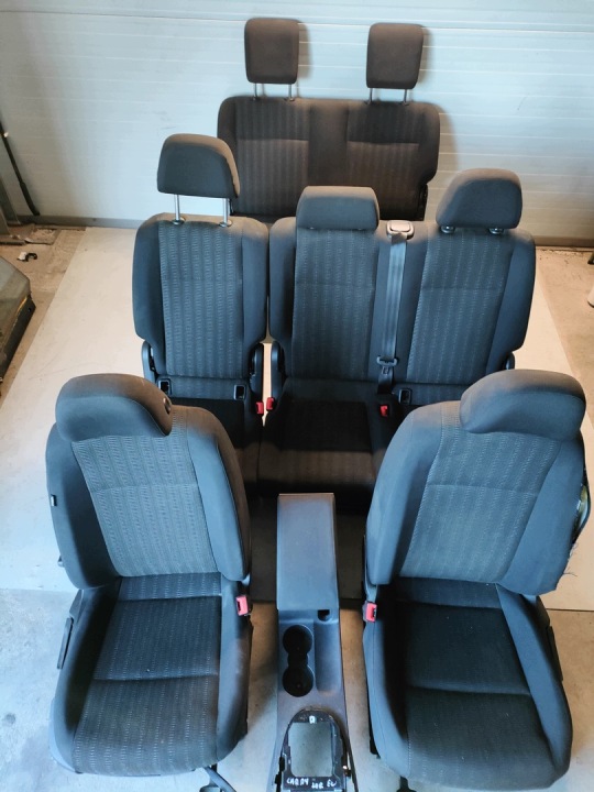 фото №7, Vw caddy maxi салон средство сиденья потолок