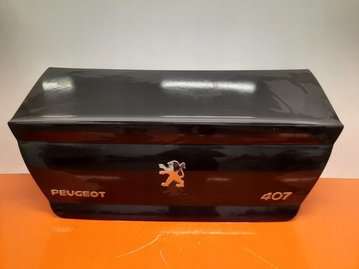 фото №1, Peugeot 407 1.6 hdif 16v 04-10 sedan крышка багажника зад exld