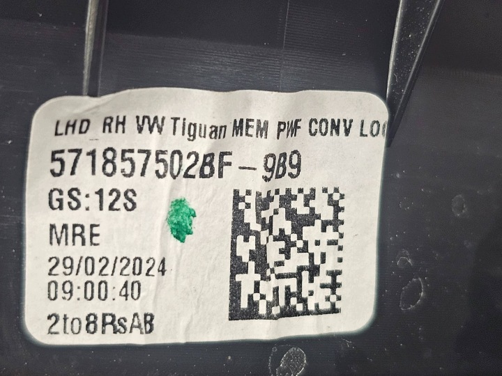 фото №9, Vw tiguan 3 iii 2024+ дзеркало праве 571857502bf 15 pin