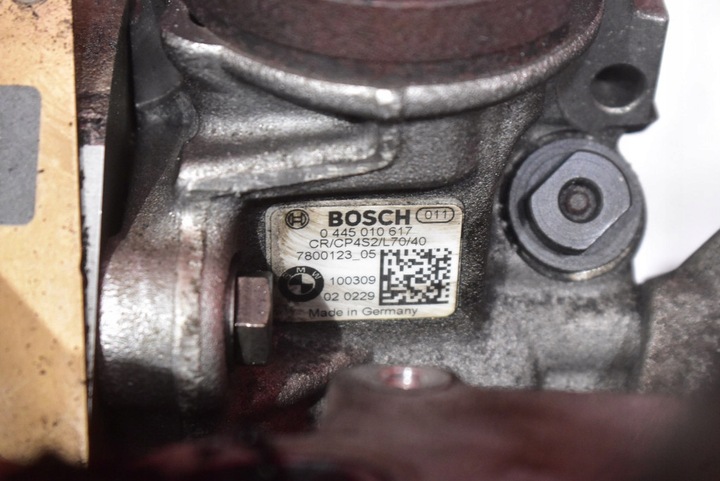 фото №7, Двигатель стойка дизель насос n57d30a 0445010617 7800123 bmw f07 3.0 d 245 km