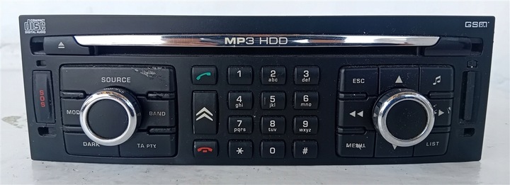 фото №1, Радио навигация gps rt3 citroen c5 iii x7 96647951zd