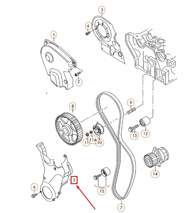 фото №8, Audi a1 8x нижня захист ремінь зубчастого 06f109147 oem