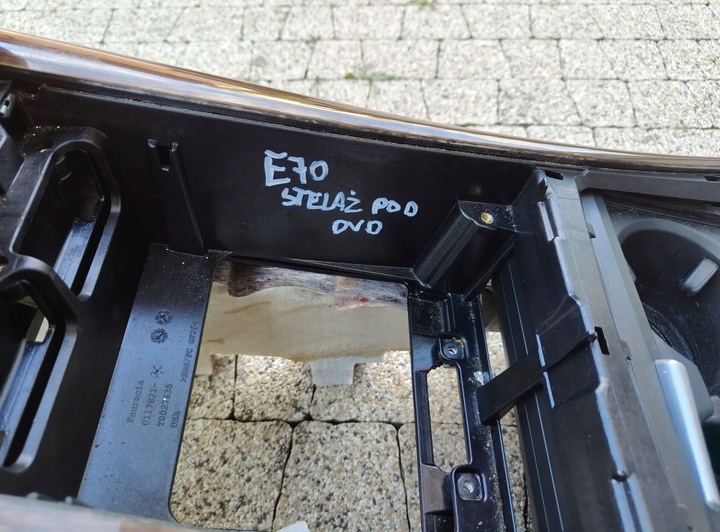 фото №8, Bmw x5 e70 підлокітник тунель середній каркас чорний