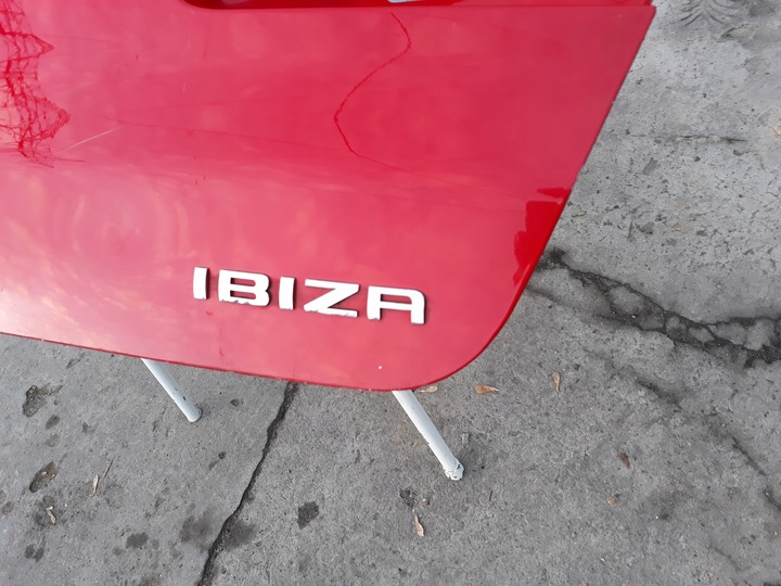 фото №12, Кришка багажника зад задня голий seat ibiza iii 3