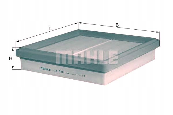 фото №1, Mahle фільтр повітря porsche mahle
