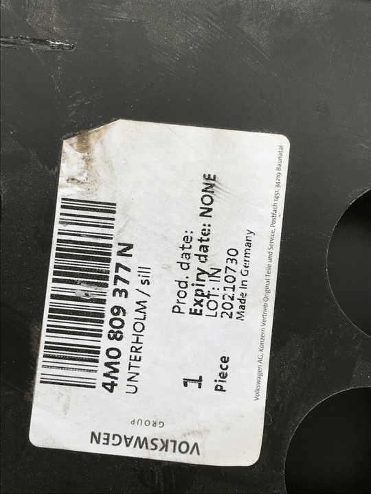 фото №10, Обшивка поріг правий audi q7 q8 2016- 4m0809821e