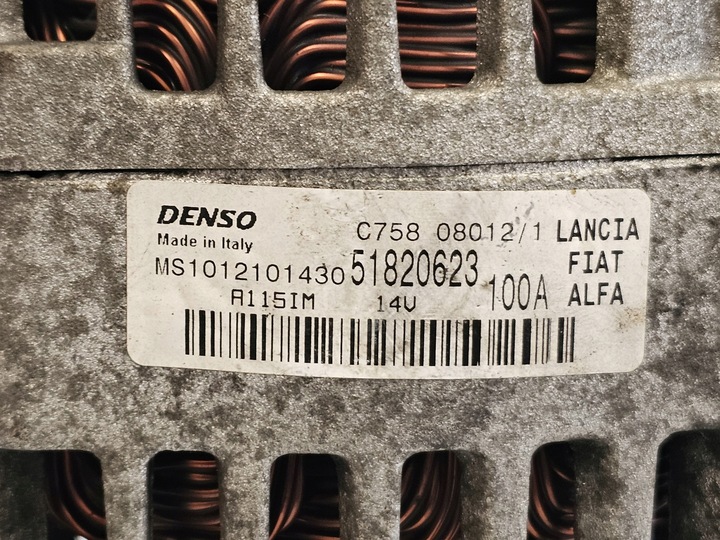 фото №7, Bravo doblo 1.6 m-jet 198a3000 13r 105km генератор 51820623 ms1012101430