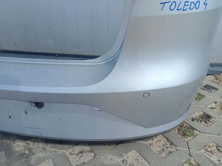 фото №7, Бампер задний seat toledo iv 4 серебряный la7w pdc 6jh807421d