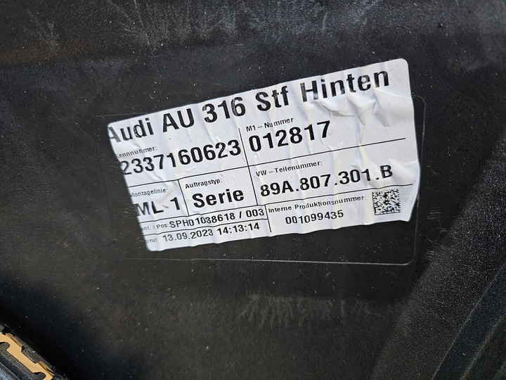 фото №14, Audi q4 e-tron s-line бампер задній зад pod pdc 89a807301b