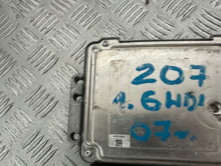 фото №12, Peugeot 207 1.6 hdi блок керування двигуном (ecu) 9663786480 0281012465