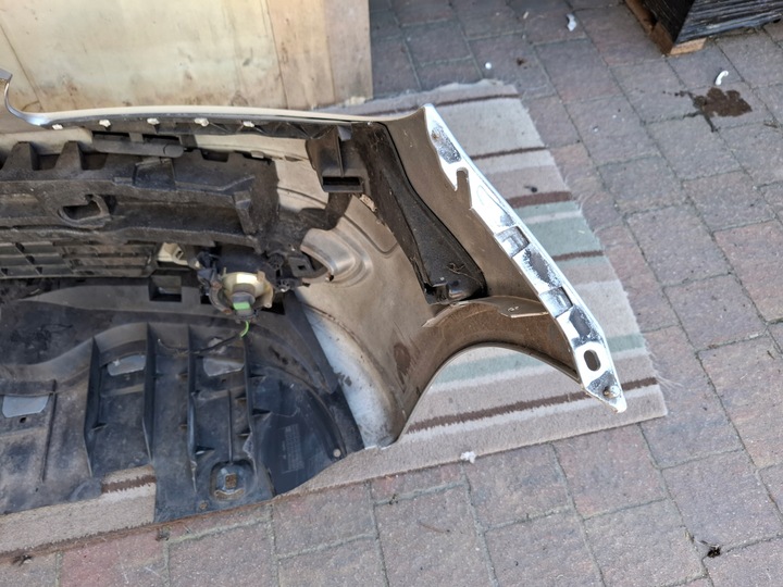 фото №12, Mercedes b класс w245 w169 05-08 бампер переднее перед серебряный