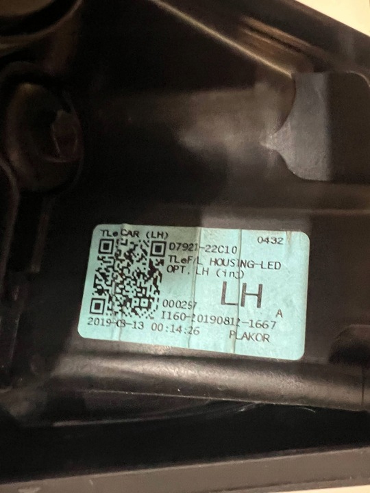 фото №11, Hyundai tucson iii рестайлінг 2018 лампа повний led лівий перед ліва передня