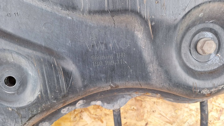 фото №5, Колиска візок підрамник перед 1s0199315 vw up skoda citigo seat mii