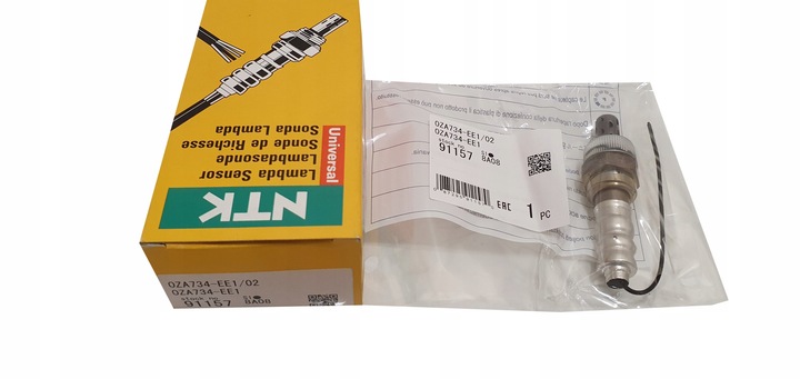 фото №1, Лямбда-зонд ngk ntk oza624-e1 універсальний 1 проводи