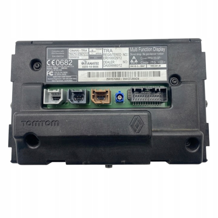 фото №9, Дисплей навигации renault 259157606r