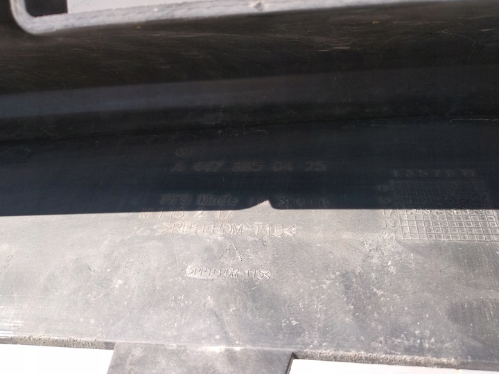 фото №8, Mercedes vito 447 бампер переднее перед