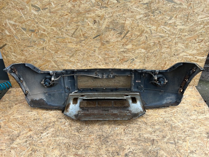 фото №10, Mitsubishi pajero iv 4 2006-2015 бампер передний комплектный демонтаж