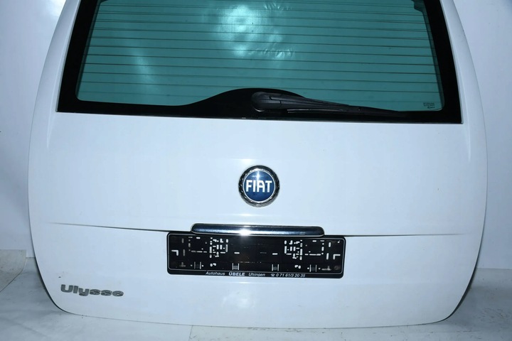 фото №4, Крышка задняя багажника стекло замок моторчик дворники fiat ulysse ii 2007