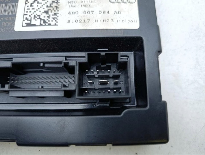 фото №5, Audi a8 s8 d4 4h 2011 модуль / блок управления комфорта 4h0907064ad