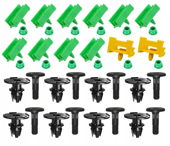 фото №1, Набір кліпси кліпсів клин tulejek планки порогової do bmw 5 e60 e61