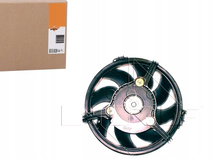 фото №1, Wentulator радіатор nrf 4b0959455l 4d0959455c 8d0