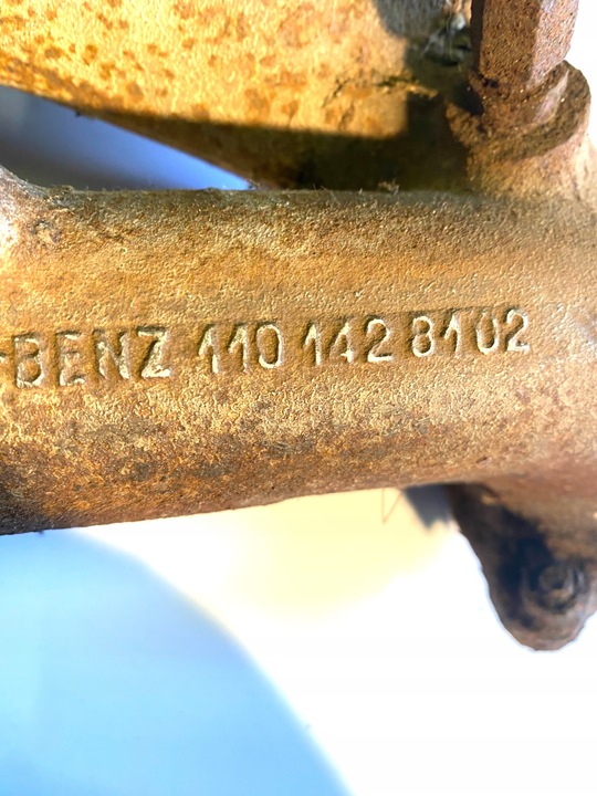 фото №9, Колектори колектор всмоктуючий двигун m110 mercedes 2.8l w114 w116 w123 r107 w126