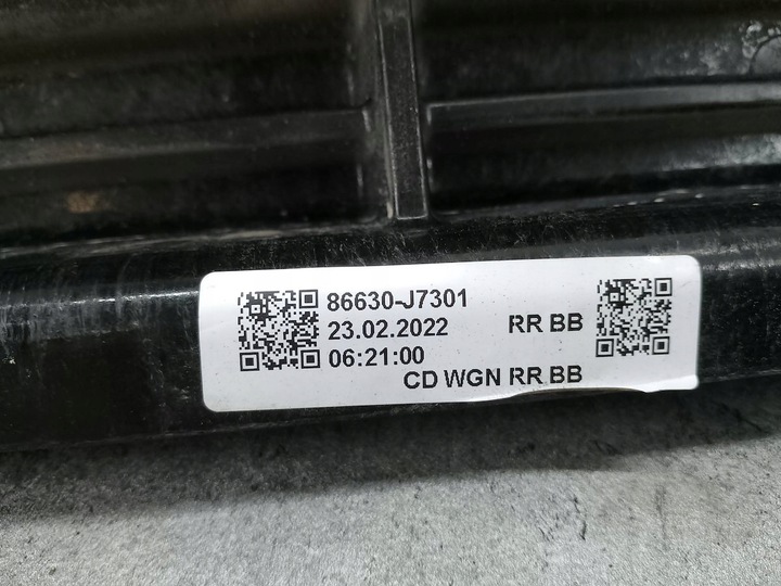 фото №8, Балка pod бампер зад kia cee'd iii 86630-j7301 1.0 12v