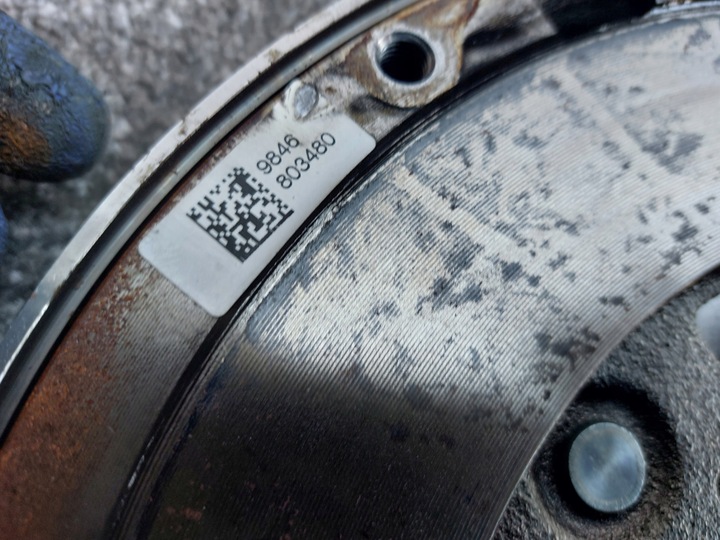 фото №3, Opel corsa f 23r сцепление двухмассовый маховик прижим 9846803480 9848930180 новое