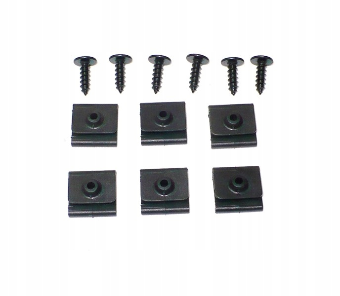 фото №1, Набір кліпси кріплення підкрилки corsa b vectra b