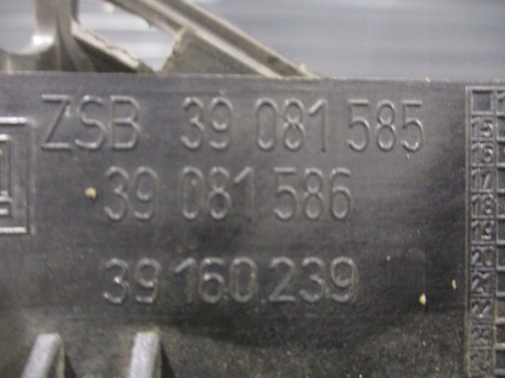 фото №9, Кермо забірник  жалюзі повітря opel astra k 5 v 39081585 39160239