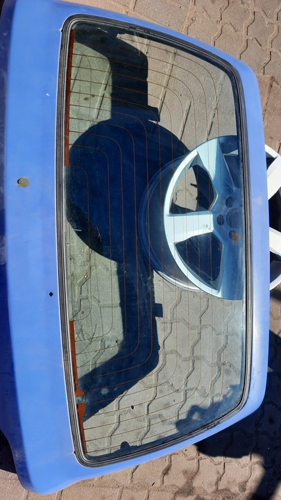 фото №1, Стекло крышка зад задняя багажника renault clio i 92r