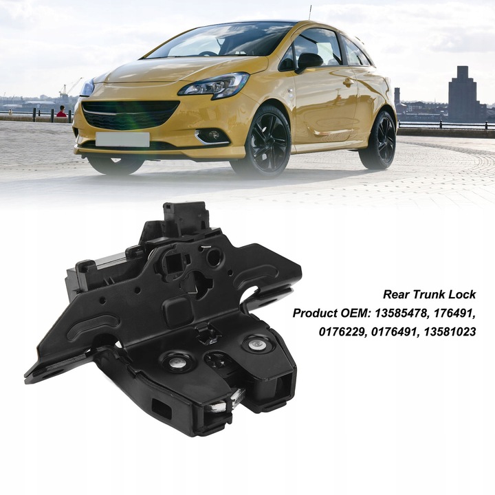 фото №9, Замок заднього багажника 13585478 abs boot задня