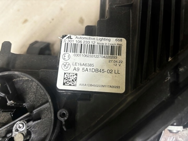 фото №7, Лампа левая фара левый bmw 3 g20 g21 5a1db45-02