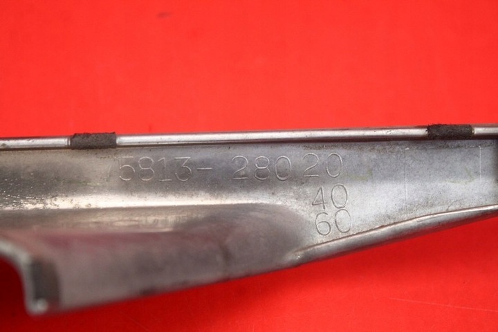 фото №7, Накладка крышки зад задняя хром 75813-28020 toyota previa 2 ii рестайлинг 05-06