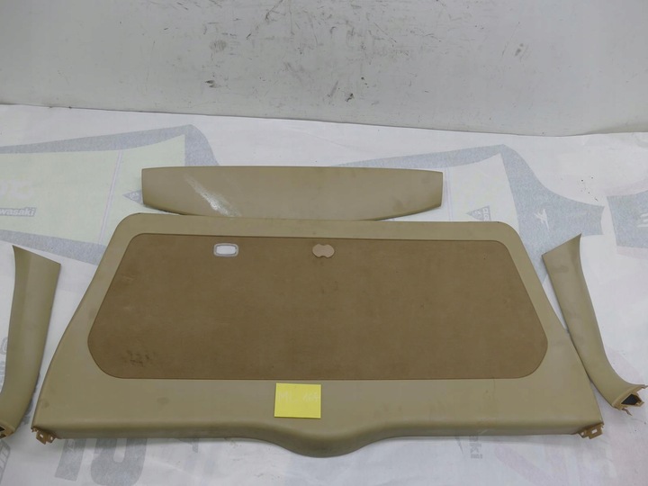 фото №14, Mercedes ml w164 оббивка кришки багажника коричнева