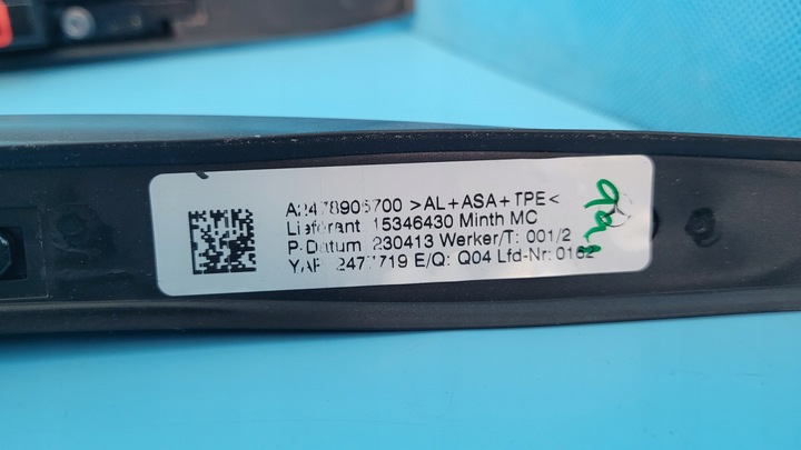 фото №10, Mercedes x247 glb 23r рейлинги крышные комплект a2478905700 a2478905800