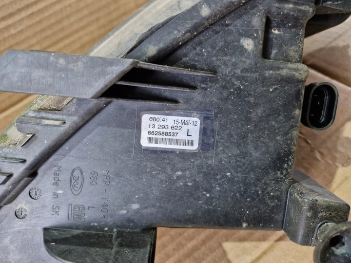 фото №5, Галоген поворот лівий opel astra j iv 13293622