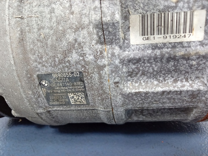 фото №5, Bmw x5 g05 25d 30d компрессор кондиционера 9890655