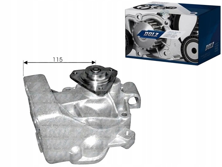 фото №1, Насос води citroen peugeot fiat dolz